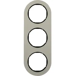 Hager WLD9300AB Rahmen 3fach Serie R.Classic Alu/schwarz