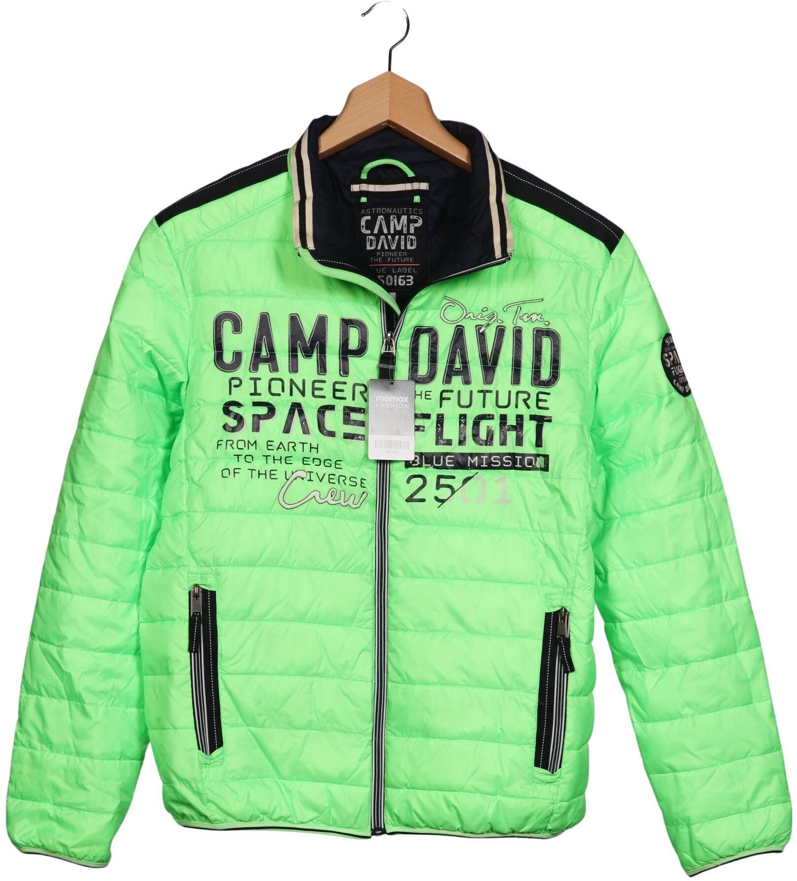 Camp David Herren Jacke, Neon, Gr. L, Synthetik - Second Hand