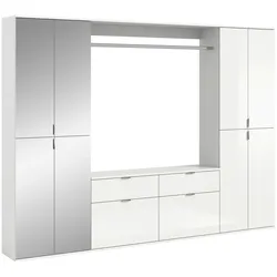 Garderobe Projekt X ca. 243x193 cm Weiß