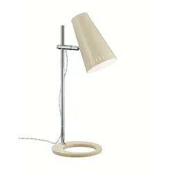Baulmann Tischleuchte 14.234, GX53, creme hochglanz BAU-14.234.39