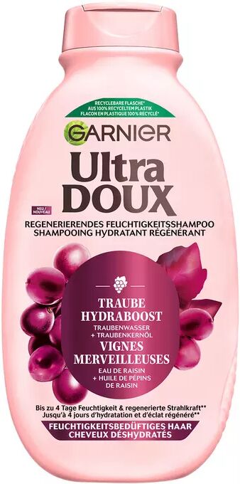 Garnier - Ultra Doux Regenerierendes Feuchtigkeitsspendendes Shampoo Traube Hydraboost, 300 ml
