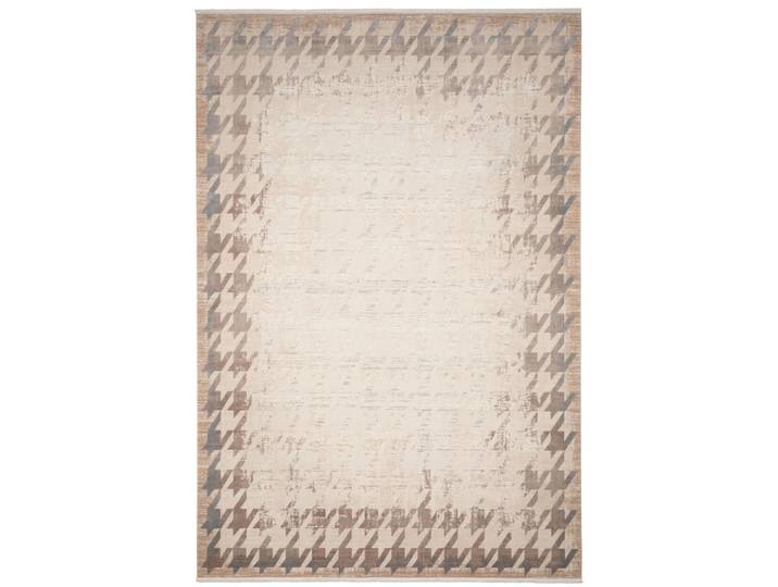 Dieter Knoll Webteppich, Beige, Textil, Abstraktes, rechteckig, 120x180 cm, Oeko-Tex® Standard 100, In verschiedenen Grössen erhältlich, leicht zusammenrollbar, Teppiche & Böden, Teppich, Webteppich
