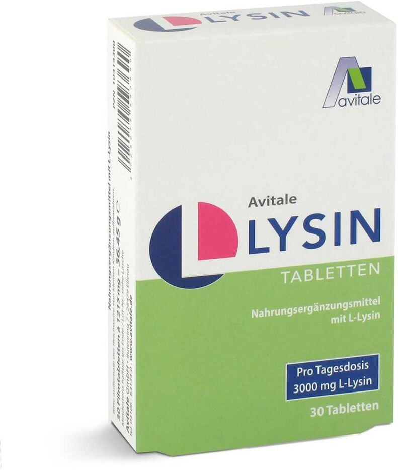 Avitale L-Lysin 750 mg Tabletten 30stk
