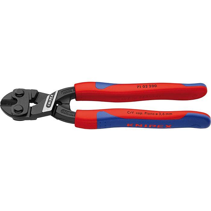 KNIPEX CoBolt Kompakt-Bolzenschneider 7102200, 200mm Mehrkomponentengriffen 200mm KNIPEX