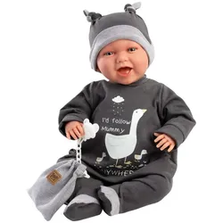 Llorens - Babypuppe - Mimi Gänsefamilie, 42cm, weicher Stoffkörper