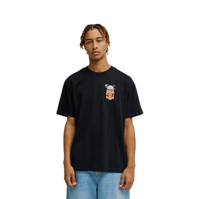 T-Shirt DC SHOES "DC Safety Skull", Herren, Gr. M, schwarz, Obermaterial: 75% Baumwolle, 25% Baumwolle., Shirts T-Shirt