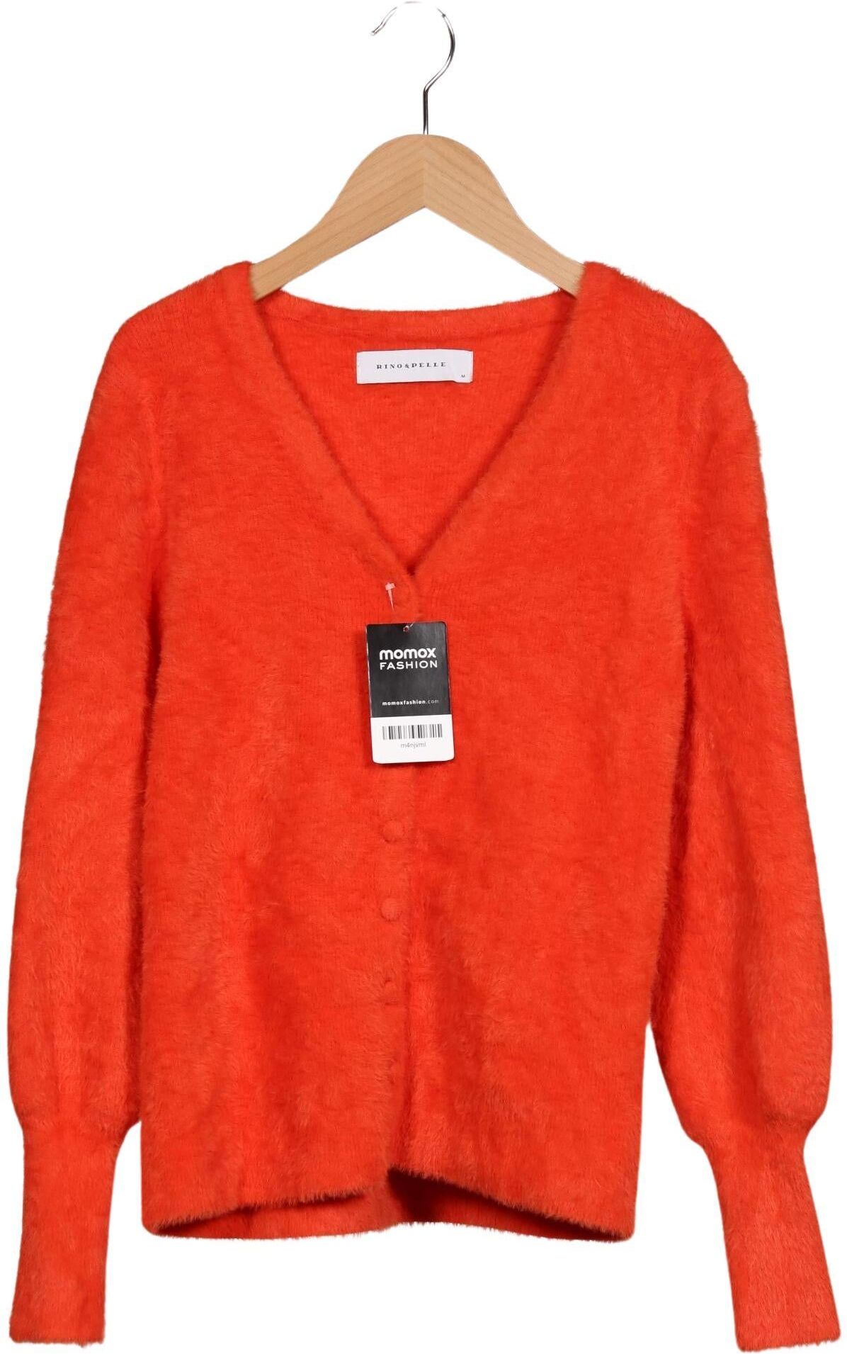 Rino&Pelle Damen Strickjacke, Rot, Gr. M, Synthetik - Second Hand