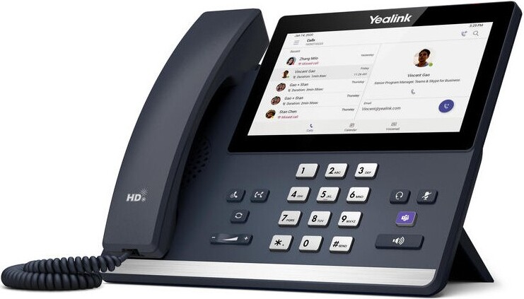 Yealink MP56 Microsoft Teams Edition, IP-Telefon, Grau, Kabelgebundenes Mobilteil, Android, Microsoft Teams, 17,8 cm (7")