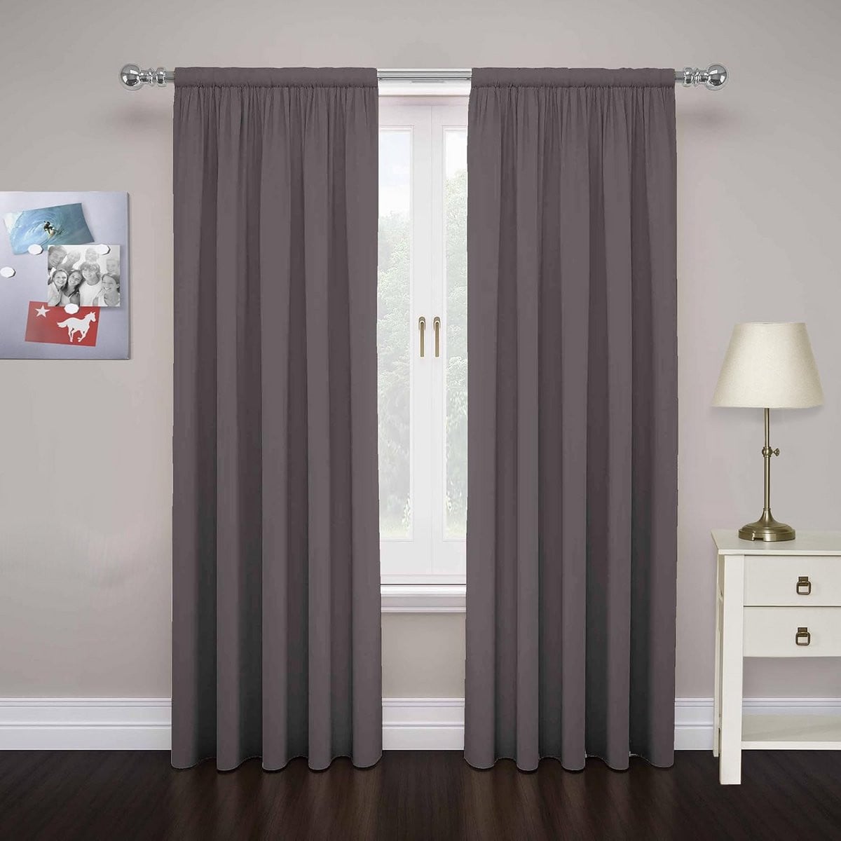 Set van 2 Microvezel Raampanelen voor Privacy en Lichtinval