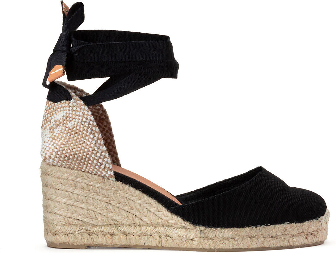 CASTANER Espadrilles compensées en coton CARINA