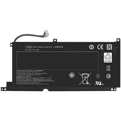 HP COSLIGHT606072 4.55Ah (4550 mAh), Notebook Akku, Schwarz