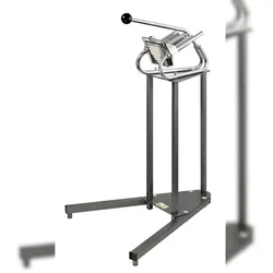 Louis Tellier - Frittenschneider professionell, mit Standfuß - verzinntes Messer + 8-mm-Schieber - CP08