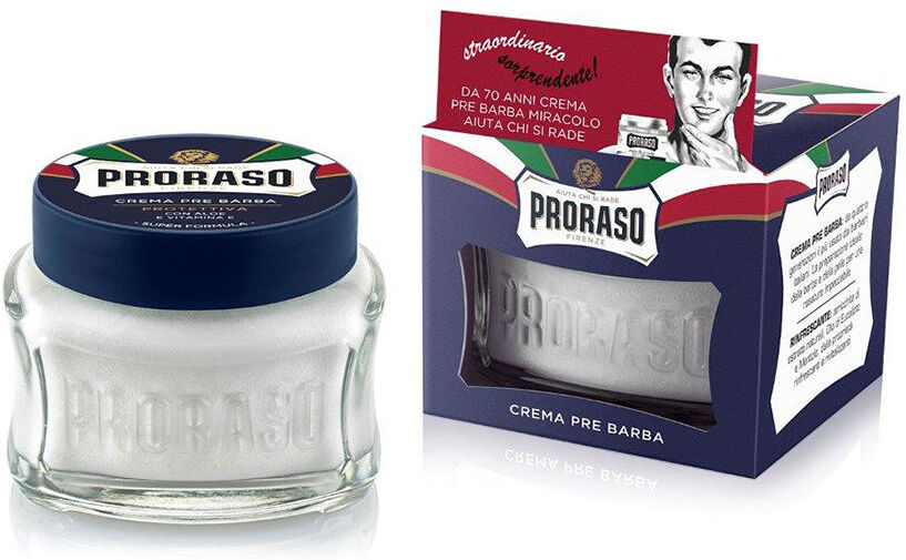 Proraso Crème pré-rasage Bleue 100 ml
