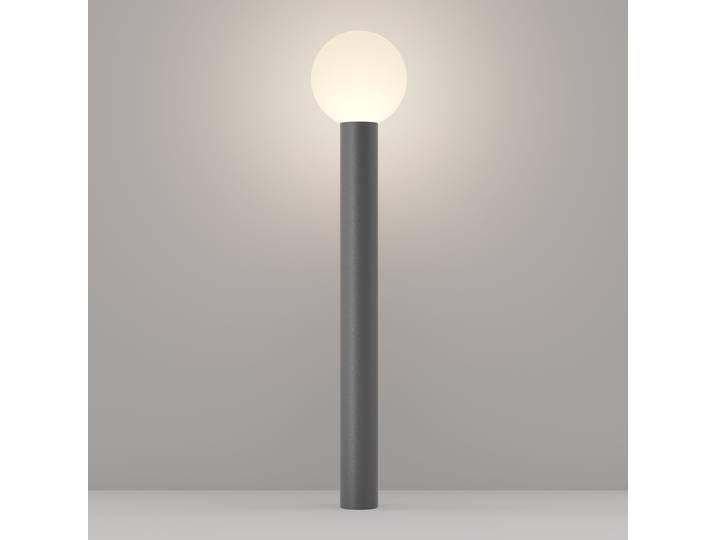 Borne lumineuse Bold 20 x 80 x 20cm Blanc/Gris/Gris