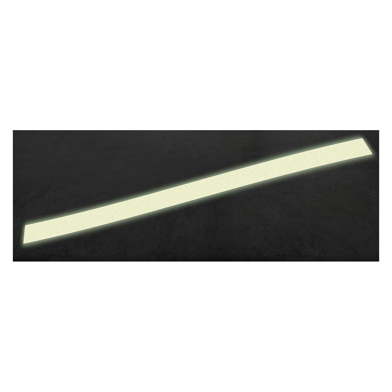 Brady B-7524, Langnachleuchtende Anti-Rutsch-Streifen, Aluminium, Langnachleuchtend, 50mm x 0,8m (15.7504)