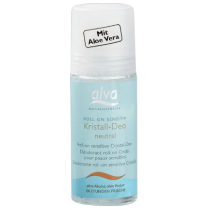 Kristall DEO Roll-on sensitiv alva 50 ml Stifte