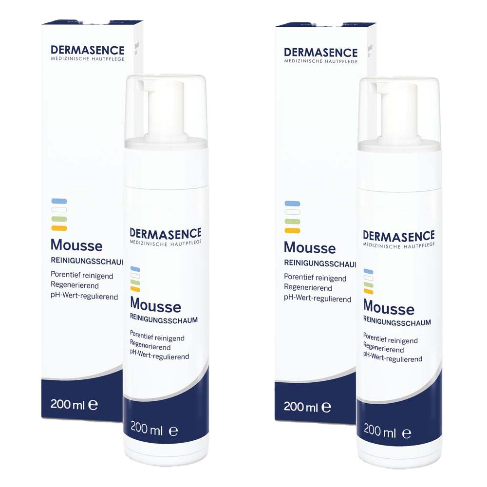 Dermasence Mousse Reinigungsschaum 2er Set 2x200 ml Schaum