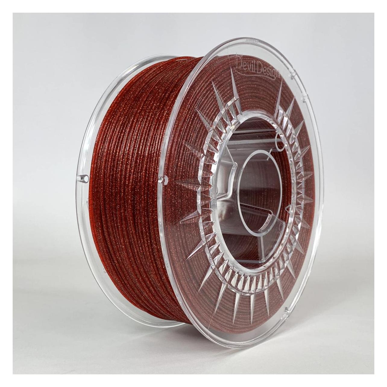 Devil Design Filament PLA 1,75mm 1kg - Galaxy Red) (PLA, 1000 g, 1.75 mm) (45280325)