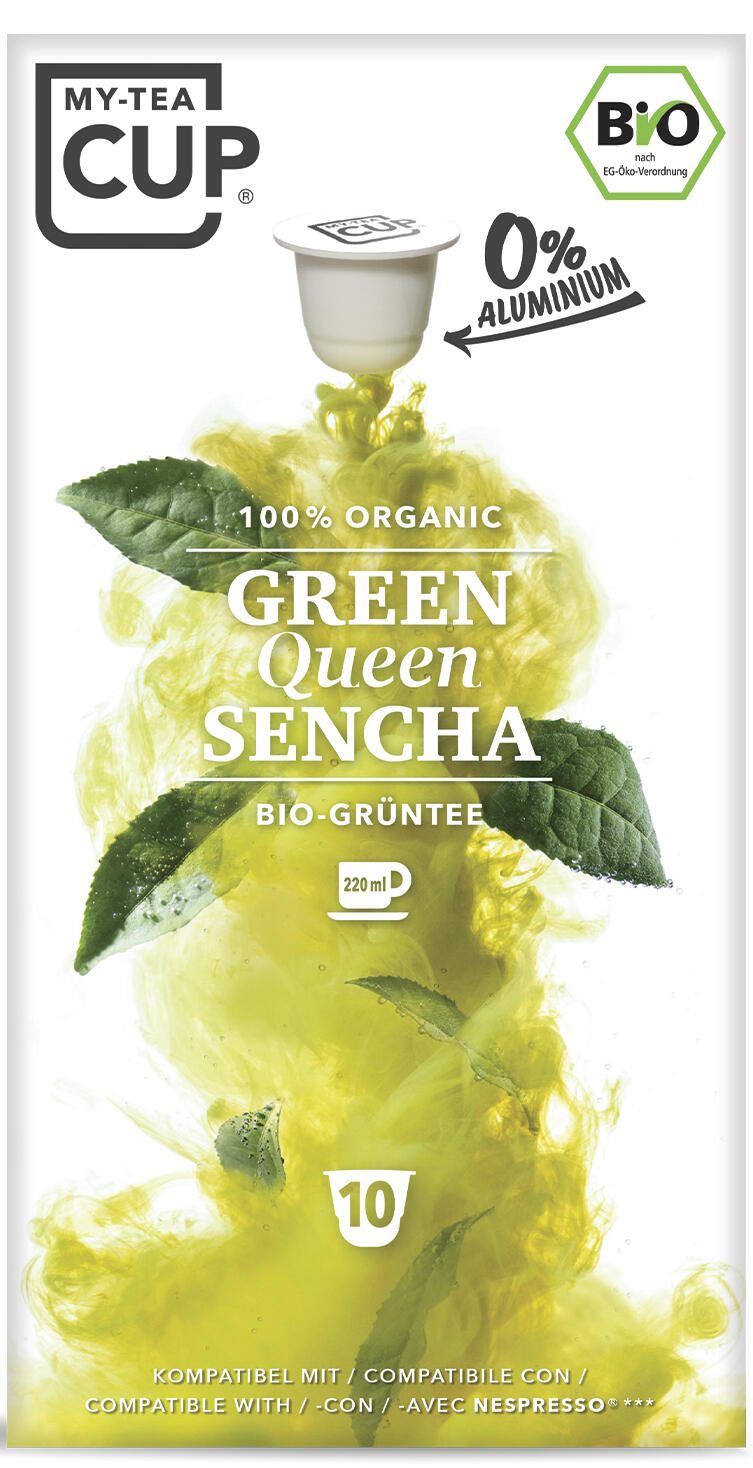 MY-TEA CUP® GREEN QUEEN SENCHA Bio-Teekapseln 100313