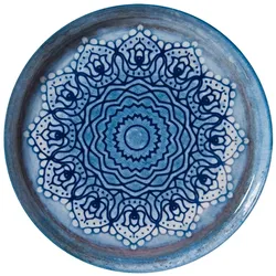 Avet – Set mit 12 Desserttellern mit vertikalem Rand, 21 cm GR-BLUE-201