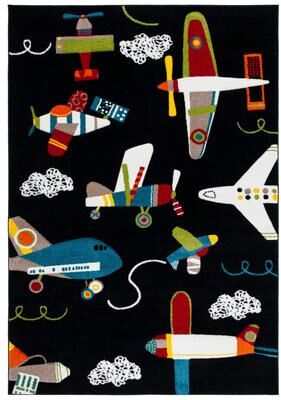 SAFAVIEH Carousel Kids Ardak Airplane Rug