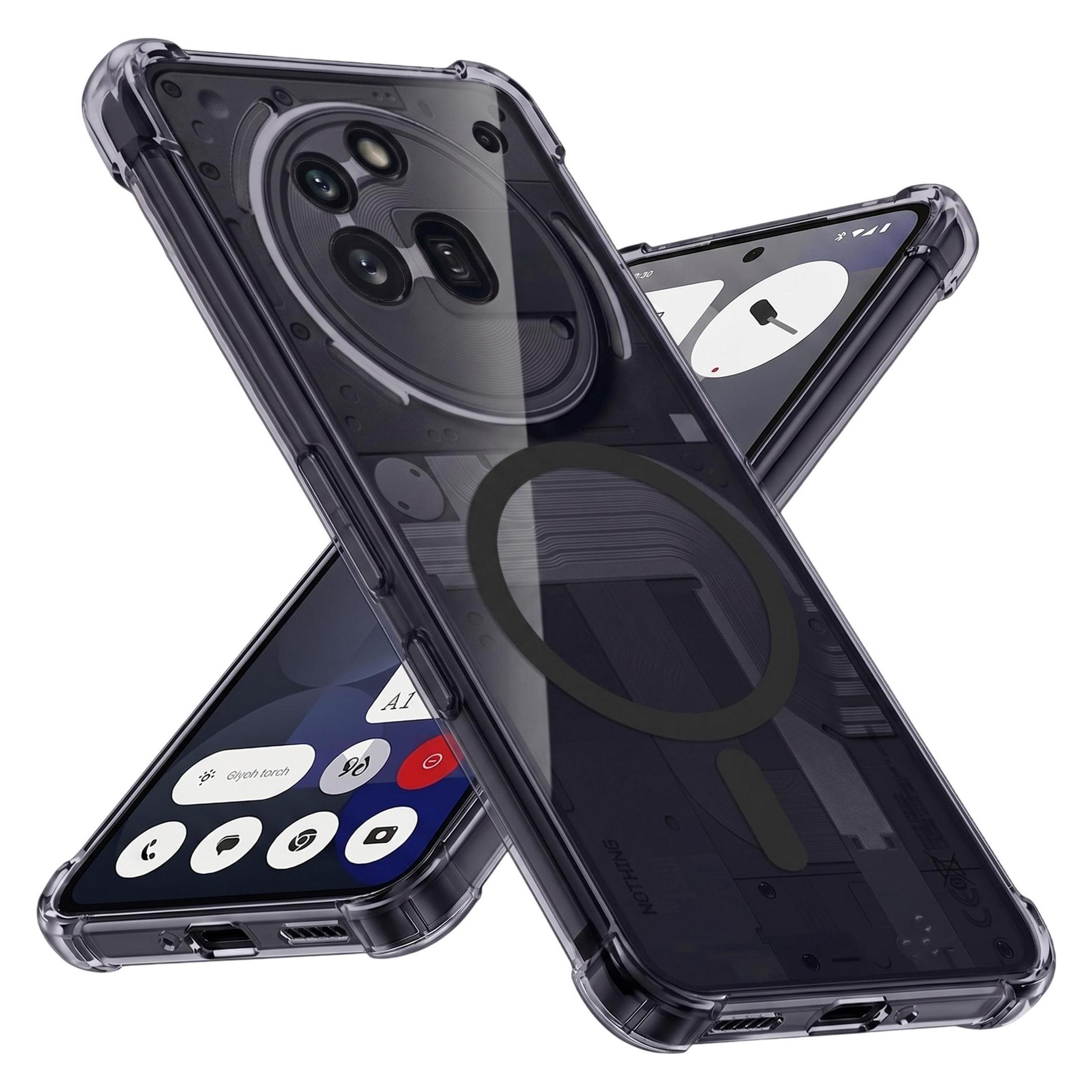 Techsuit Shockproof Clear Silicone (Nothing Phone (3a) Pro) (59432485)