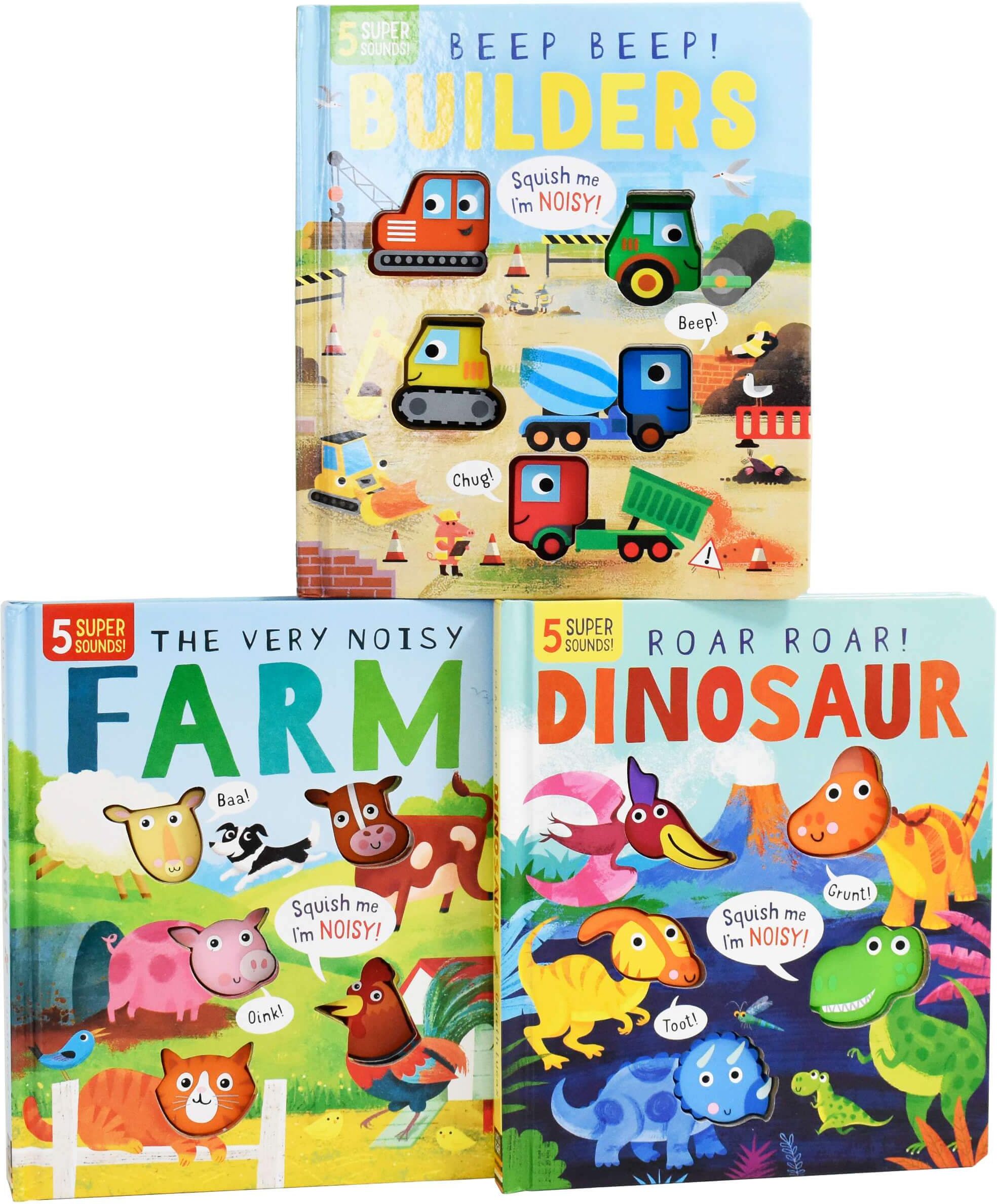 My First Touch and Feel Sound 3 Books Collection Set by Little Tiger - Ages 3-6 - Board book Little Tiger Press Group