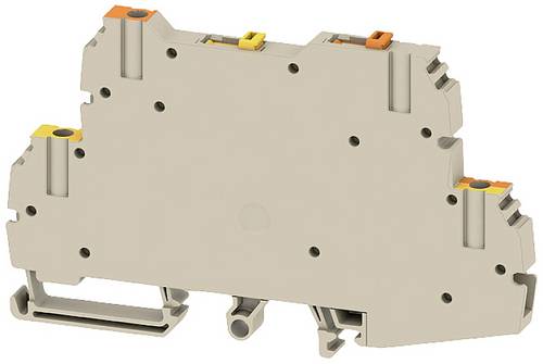 Weidmüller 2456020000 Schutzleiterklemme Schrauben Dunkelbeige 25St.