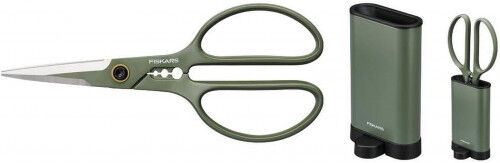 Fiskars Plant Care Ciseaux pour plantes avec support, 24 cm 1075316