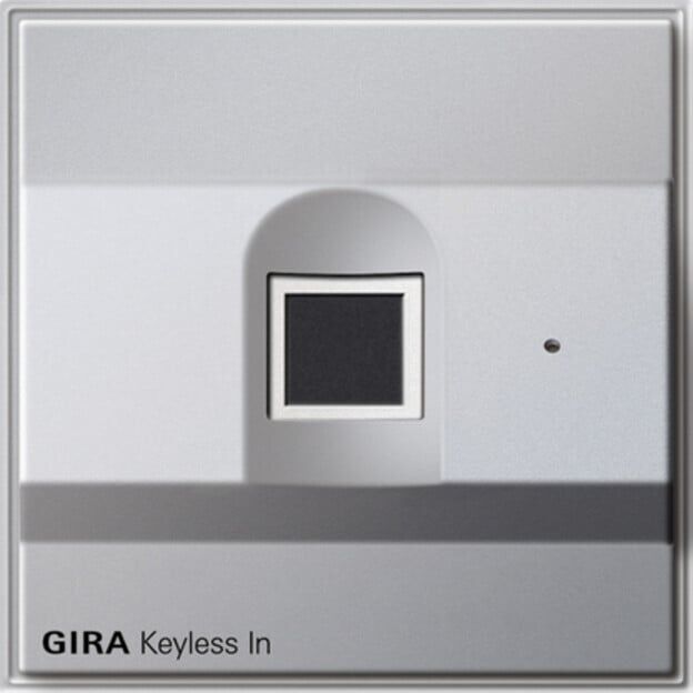 Gira Fingerprint-Leseeinheit Keyless alu 261765)