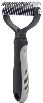 Uplift Picks Professional Pet Deshedding Brush Dog Hair Remover Comb For Cats And Dogs gray Large