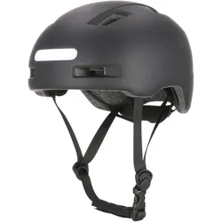 ENDURANCE Alessandro LED Urban Fahrradhelm 1001 - black M (55-59 cm)