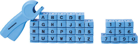 buttinette Locherset "Alphabet & Zahlen"