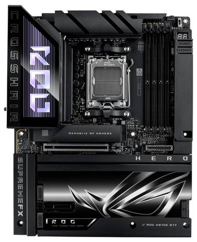 Asus ROG CROSSHAIR X870E HERO BTF (AM5) Mainboard Formfaktor (Details) ATX