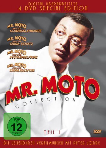 Norman Foster - Mr. Moto Collection - Teil 1: Mr. Moto und die Schmugglerbande / Mr. Moto und der China-Schatz / Mr. Moto und der Dschungelprinz / Mr. Moto und der Kronleuchter [Special Edition] [4 DVDs] - Preis vom 13.10.2026 11:25:28 h