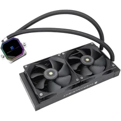Thermalright Kit Watercooling AIO Frozen Prism - 240mm (Noir), CPU Wasserkühler, Schwarz