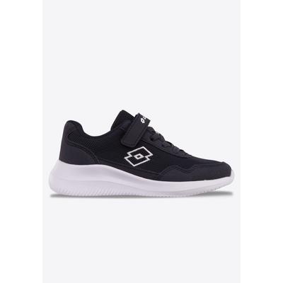 Sneaker LOTTO, Mädchen, Gr. 29, Textil, blau (navy, weiß), Synthetik, Textil, Schuhe Sneaker, in kinderfußgerechter Passform