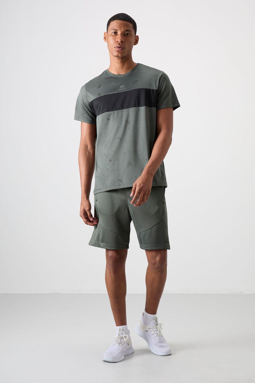 Heren Polyester Sweatshorts