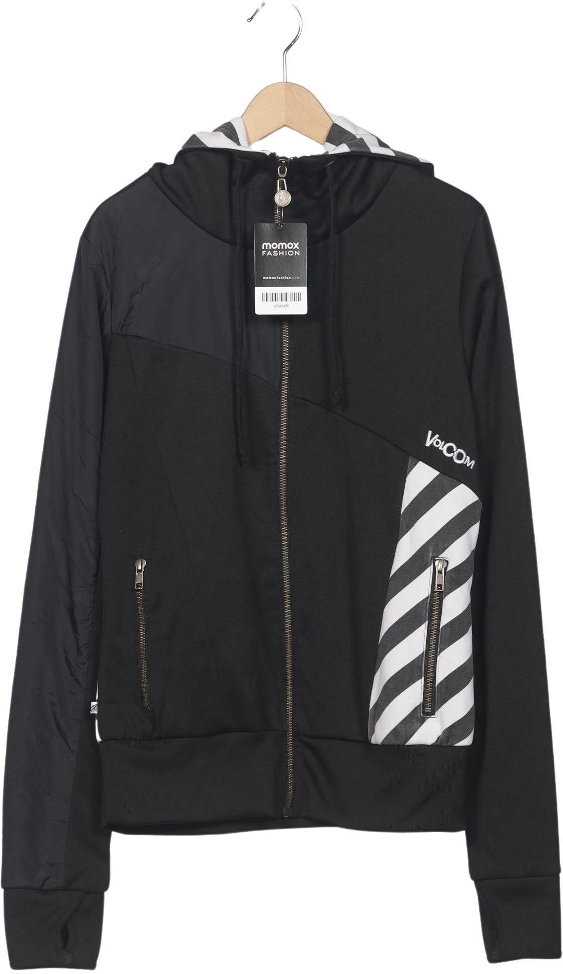 Volcom Damen Kapuzenpullover, Mehrfarbig, Gr. M, Synthetik / Baumwolle - Second Hand