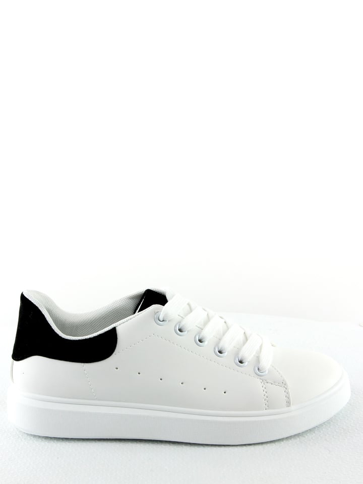 Sixth Sens Sneakers in Weiß/ Schwarz - 39