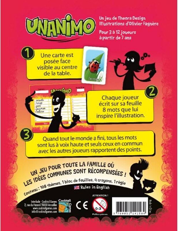 Cocktail Games Unanimo