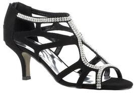 Women's Flattery Pump by Easy Street® in Black Suede (Size 7 M)