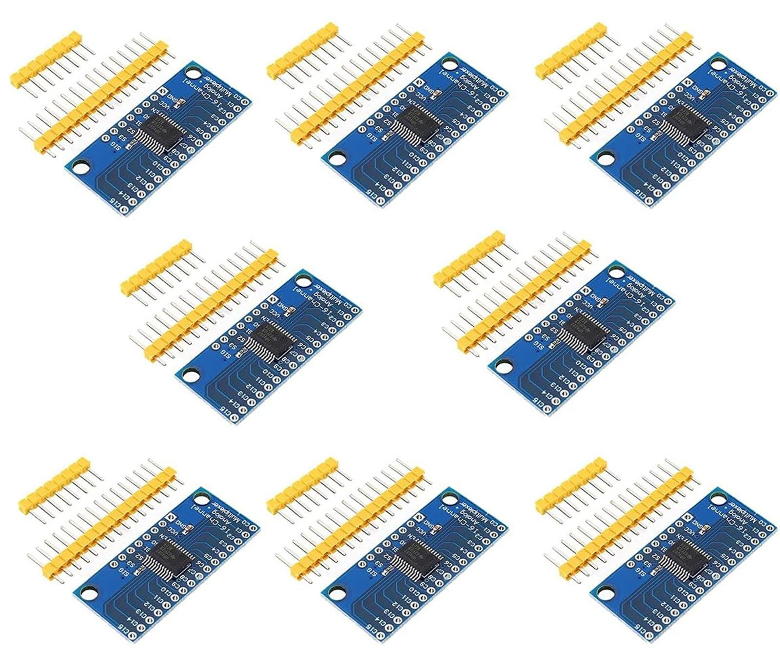 Dripio 8x CD74HC4067 16-kanaals analoog/digitale multiplexer 2V-6V