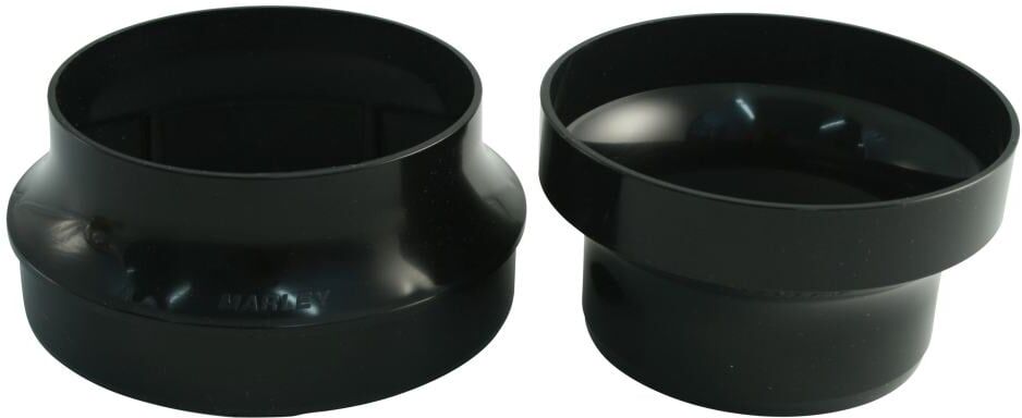 Marley Regensammler-Anschluss NW 53 mm, , schwarz