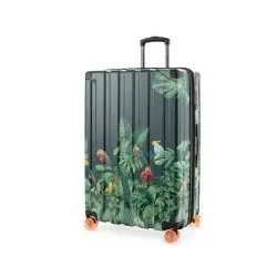Q-Damm - Großer Koffer Trolley Papagei, 77 cm, 133 Liter