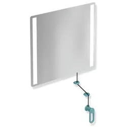 Hewi 801 Kipp-Lichtspiegel LED 801.01.40055 600x540x6mm, aquablau