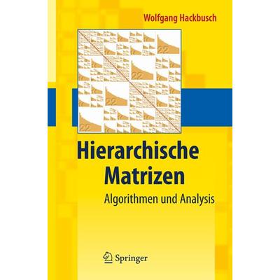 Hierarchische Matrizen, Gebundene Ausgabe von Wolfgang Hackbusch, Springer Berlin, 978-3-642-00221-2