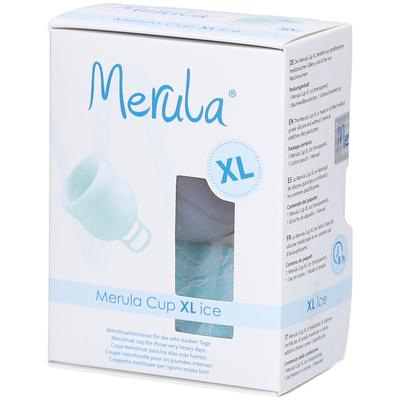 Merula Cup menstruatiecup ice kleurloos XL 1 St Sonstige