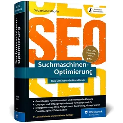 Suchmaschinen-Optimierung, Fachbücher von Sebastian Erlhofer
