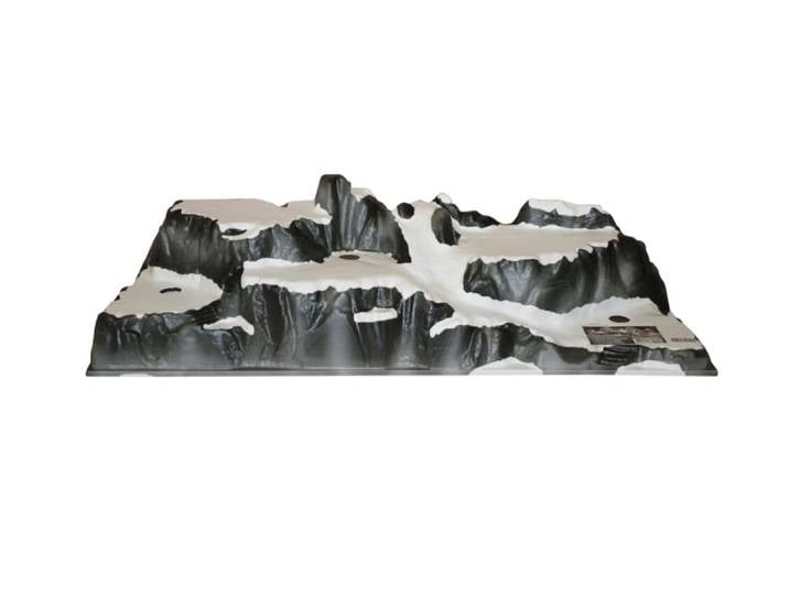 Base de village de noël montagne